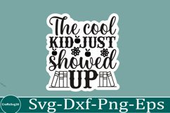 Back To School sticker svg Bundle School &amp; Teacher SVG Desig Product Image 10