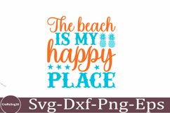 Summer vacation svg design Beach quotes Funny summer design Product Image 1