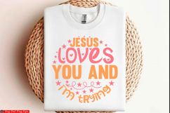 Christian Svg Design Christian Quotes Jesus Svg Design Product Image 1