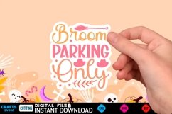 Halloween sticker Svg Design,Halloween Quotes Spooky sticker Product Image 1