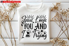 Christian Svg Design Christian Quotes Jesus Svg Design Product Image 1