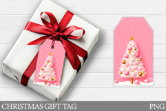 Christmas Gift Tag Printable. Christmas Tree Gift Tag Design Product Image 1