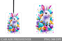 Easter Bunny Car Air Freshener. Easter Car Air Freshener Product Image 1