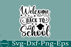 Back To School sticker svg Bundle School &amp; Teacher SVG Desig Product Image 10