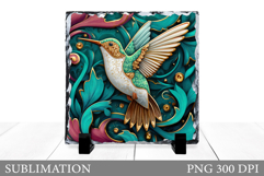 Hummingbird Sublimation. Hummingbird Slate Design Product Image 1