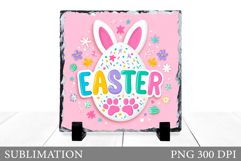 Easter Slate Design. Easter Sublimation Product Image 1