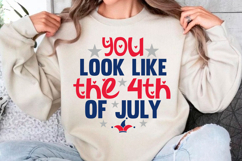 4th of July round sign svg design, Patriotics Quotes Svg, 4t Product Image 1