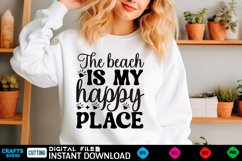 Summer vacation svg design Beach quotes Funny summer design Product Image 1