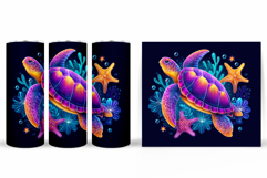 Turtle Tumbler Design. Turtle Tumbler Sublimation Product Image 2