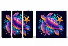 Turtle Tumbler Design. Turtle Tumbler Sublimation Product Image 2