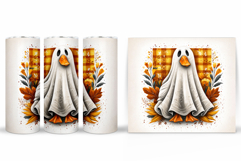 Ghost Goose Tumbler Sublimation. Halloween Tumbler Design Product Image 2