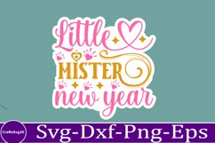 happy new year sticker Svg Bundle for Shirts 2025 New Year Product Image 19