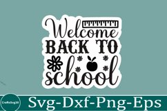 Back To School sticker svg Bundle School &amp; Teacher SVG Desig Product Image 11