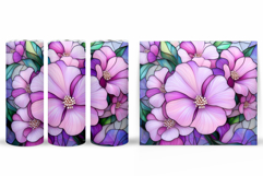 Floral Tumbler Design. Flowers Tumbler Sublimation Product Image 2