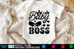 Baby Svg Design, Newborn SVG Design, Baby Quote Design Product Image 1