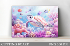 Turtle Kitchen Cutting Board. Turtle Cutting Board Design Product Image 1