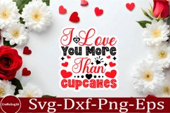 Valentine sticker SVG Bundle Design Valentine Love Sticker Product Image 19