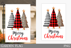 Christmas Tree Garden Flag. Merry Christmas Garden Flag Product Image 1