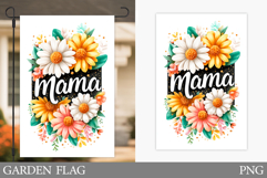Mother's Day Garden Flag. Flowers Garden Flag Sublimation Product Image 1