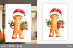 Gingerbread Kitchen Towel. Christmas Kitchen Towel Design Product Image 1