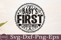 Baby Round SVG Design Funny Quotes Design Baby Quotes SVG Product Image 1