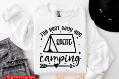Camping SVG design, camping quotes, adventure T-shirt Hiking Product Image 1