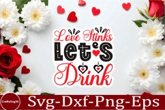 Valentine sticker SVG Bundle Design Valentine Love Sticker Product Image 20