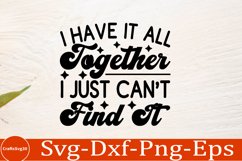 Sarcastic Svg Bundle, Funny Quotes SVG, Mug SVG Sarcastic Product Image 12