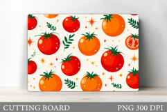 Tomato Cutting Board Design. Tomato Sublimation Product Image 1