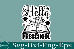 Back To School sticker svg Design School &amp; Teacher SVG Product Image 1