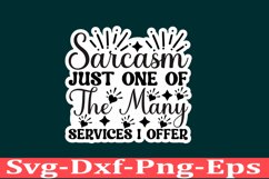 Sarcastic sticker Funny Quotes sticker, SVG, Mom Shirt Product Image 1