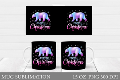 Christmas Mug Wrap Design. Christmas Mug Sublimation Product Image 1