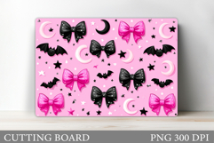Halloween Bat Cutting Board. Halloween Cutting Board Design Product Image 1