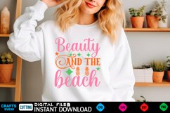 Summer vacation svg design Beach quotes Funny summer design Product Image 1