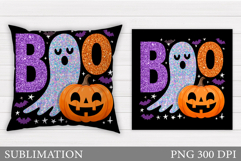 Halloween Pillow Design. Halloween Sublimation Product Image 1