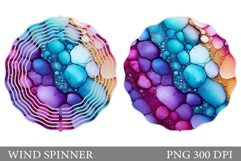 Abstraction Wind Spinner. Abstract Wind Spinner Design Product Image 1