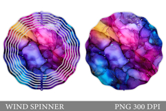 Abstraction Wind Spinner. Abstract Wind Spinner Design Product Image 1