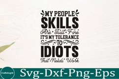 Sarcastic SVG, Design, Funny Quotes SVG, Tshirt Sarcastic Product Image 1