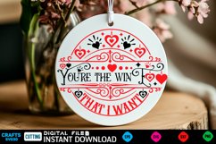 You&#039;re the wine that Farmhouse Sign, Round Sign Design Product Image 1