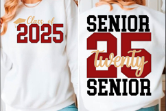 Senior 2025 SVG PNG, Graduation SVG PNG Product Image 1