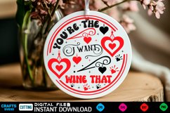 You&#039;re the wine Valentine Farmhouse SVG Design Product Image 1