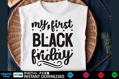 Black Friday SVG design, Black Friday Quotes Product Image 1