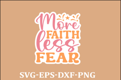 Christian Sticker Svg Design Christian Quotes Jesus Svg Des Product Image 1