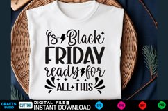 Black Friday SVG design, Black Friday Quotes Product Image 1