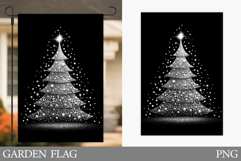 Christmas Tree Garden Flag. Merry Christmas Garden Flag Product Image 1