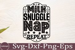 Baby Round SVG Bundle Funny Quotes Design Baby Quotes SVG Product Image 21