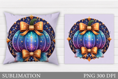 Pumpkin Pillow Design. Pumpkin Sublimation Product Image 1