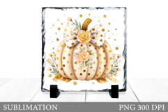 Pumpkin Slate Design. Pumpkin Sublimation Product Image 1