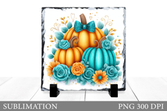Pumpkin Slate Design. Pumpkin Sublimation Product Image 1