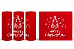 Merry Christmas Tumbler. Christmas Tumbler Sublimation Product Image 2